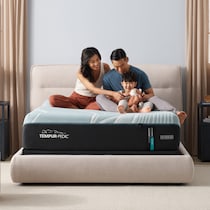 luxe adapt  white california king mattress   