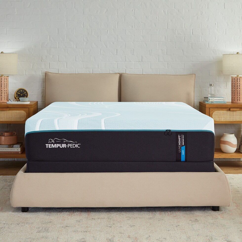 luxe adapt  white king mattress   