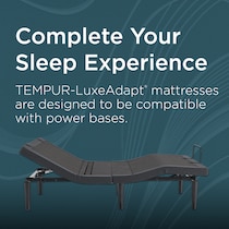 luxe adapt  white queen mattress   