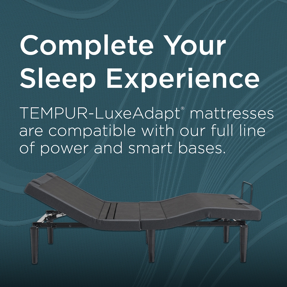 luxe adapt  white queen mattress   