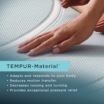 luxe adapt  white split king mattress   