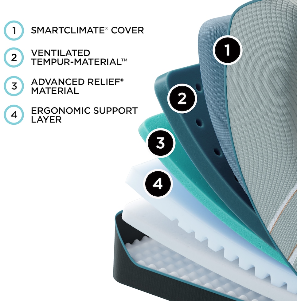 luxe adapt  white twin xl mattress   