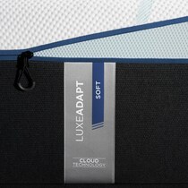luxe adapt white california king mattress   