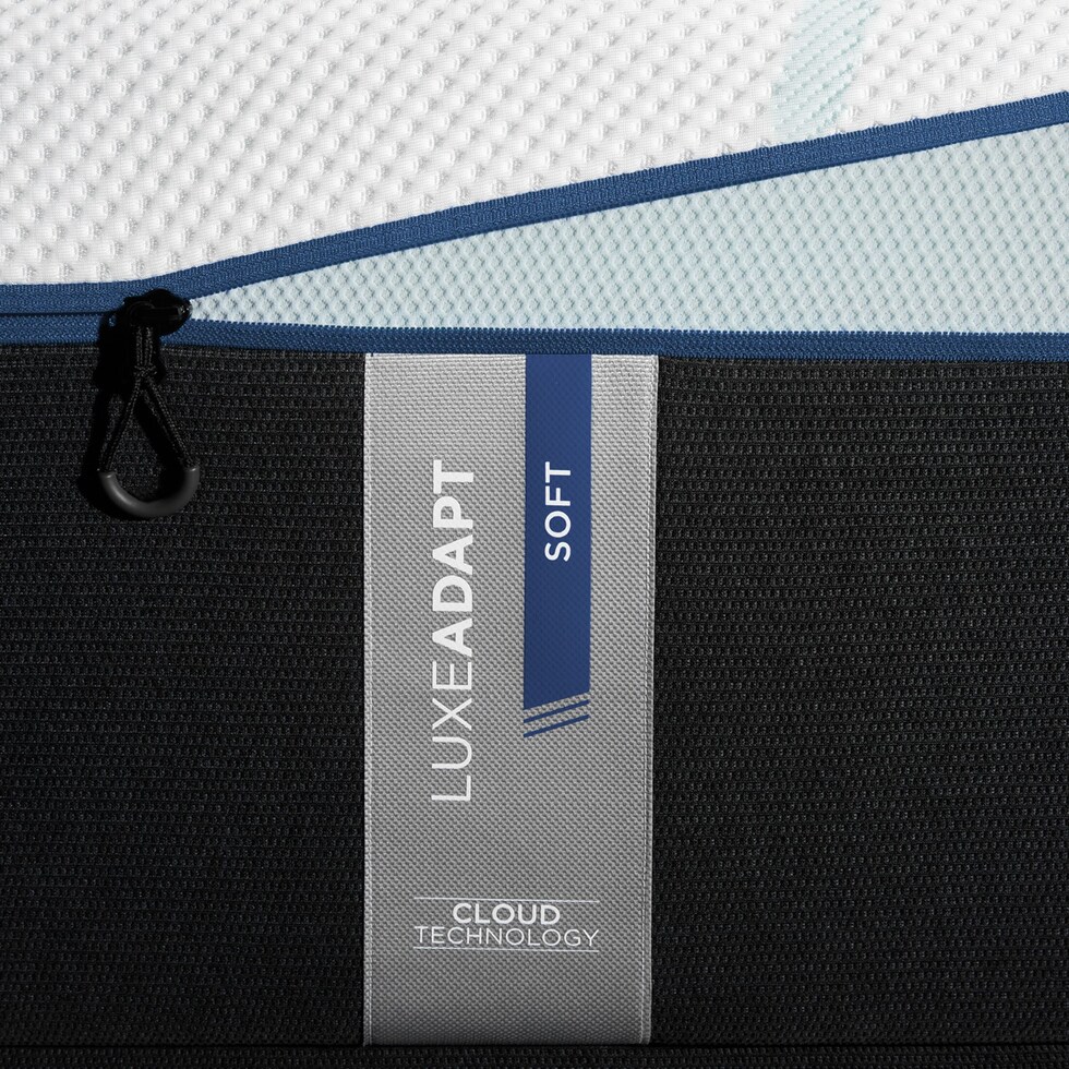 luxe adapt white california king mattress   