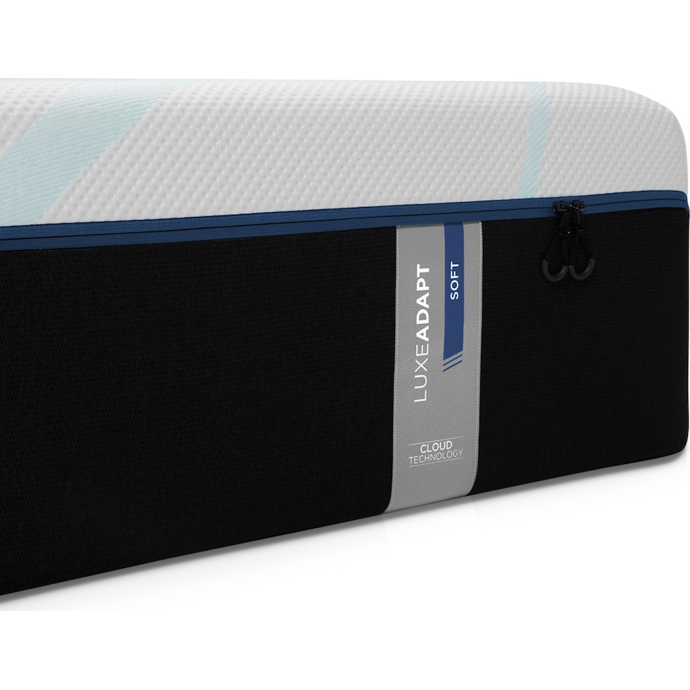 luxe adapt white king mattress   