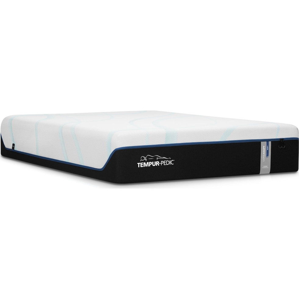 luxe adapt white queen mattress   