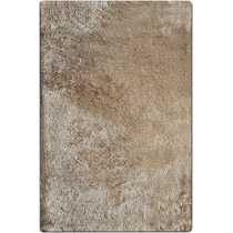 luxe beige light brown area rug  x    