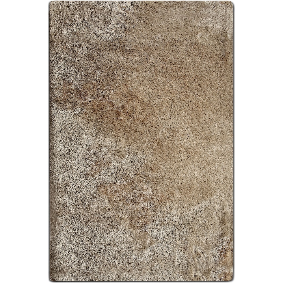 luxe beige light brown area rug  x    