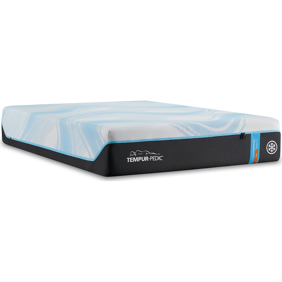 luxe breeze white california king mattress   