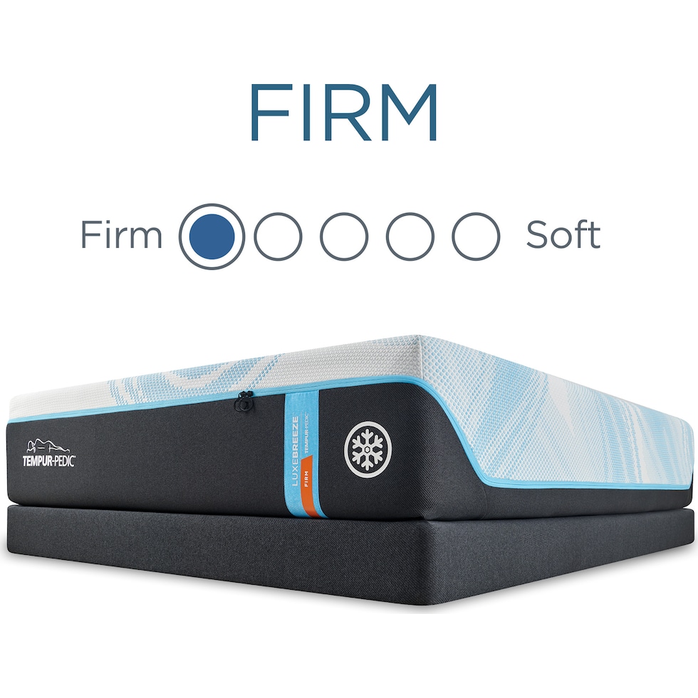 luxe breeze white california king mattress   