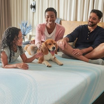 luxe breeze white queen mattress   