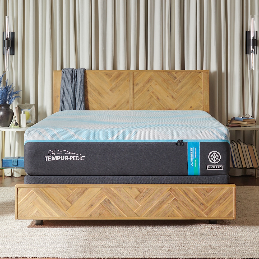 luxe breeze white queen mattress   