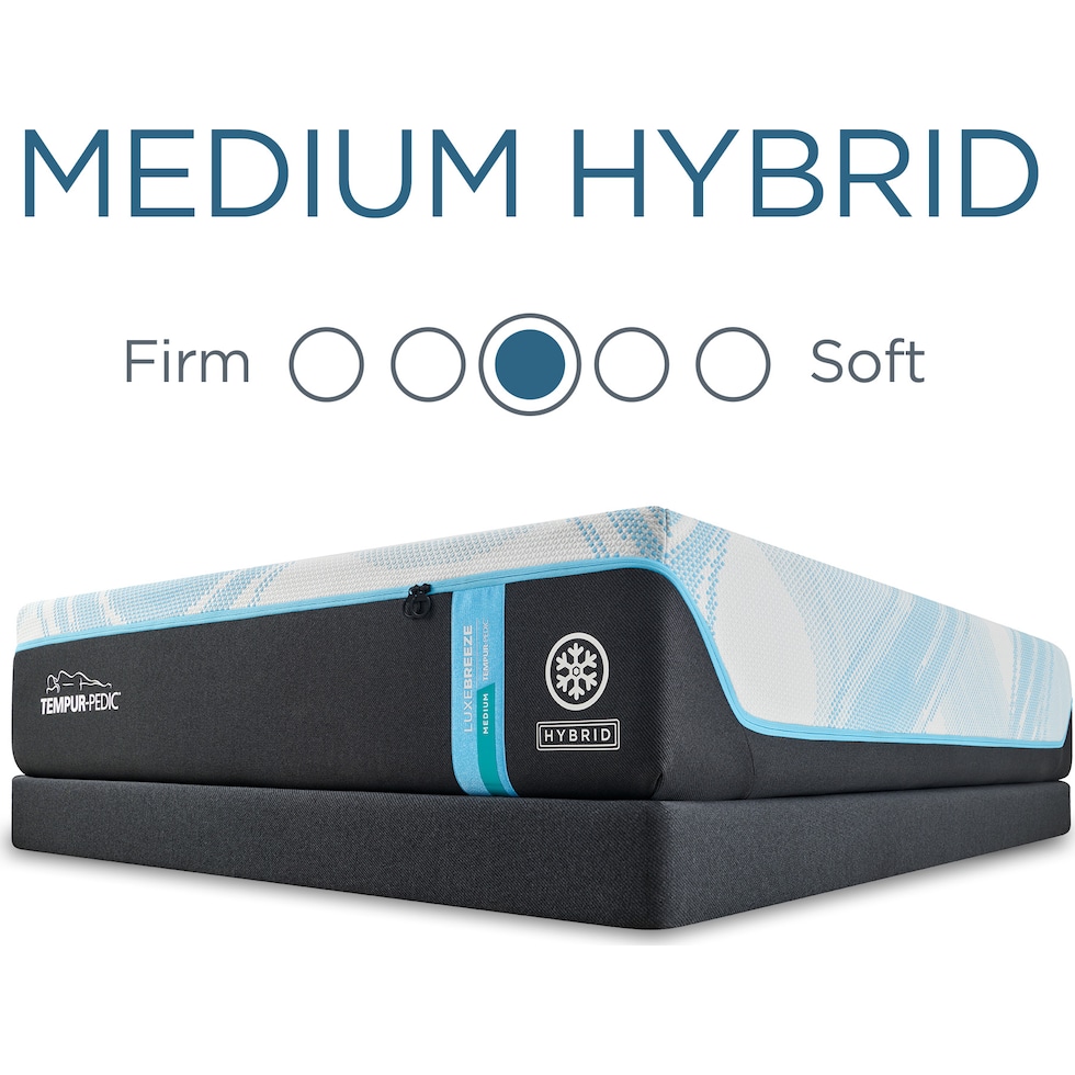 luxe breeze white queen mattress   