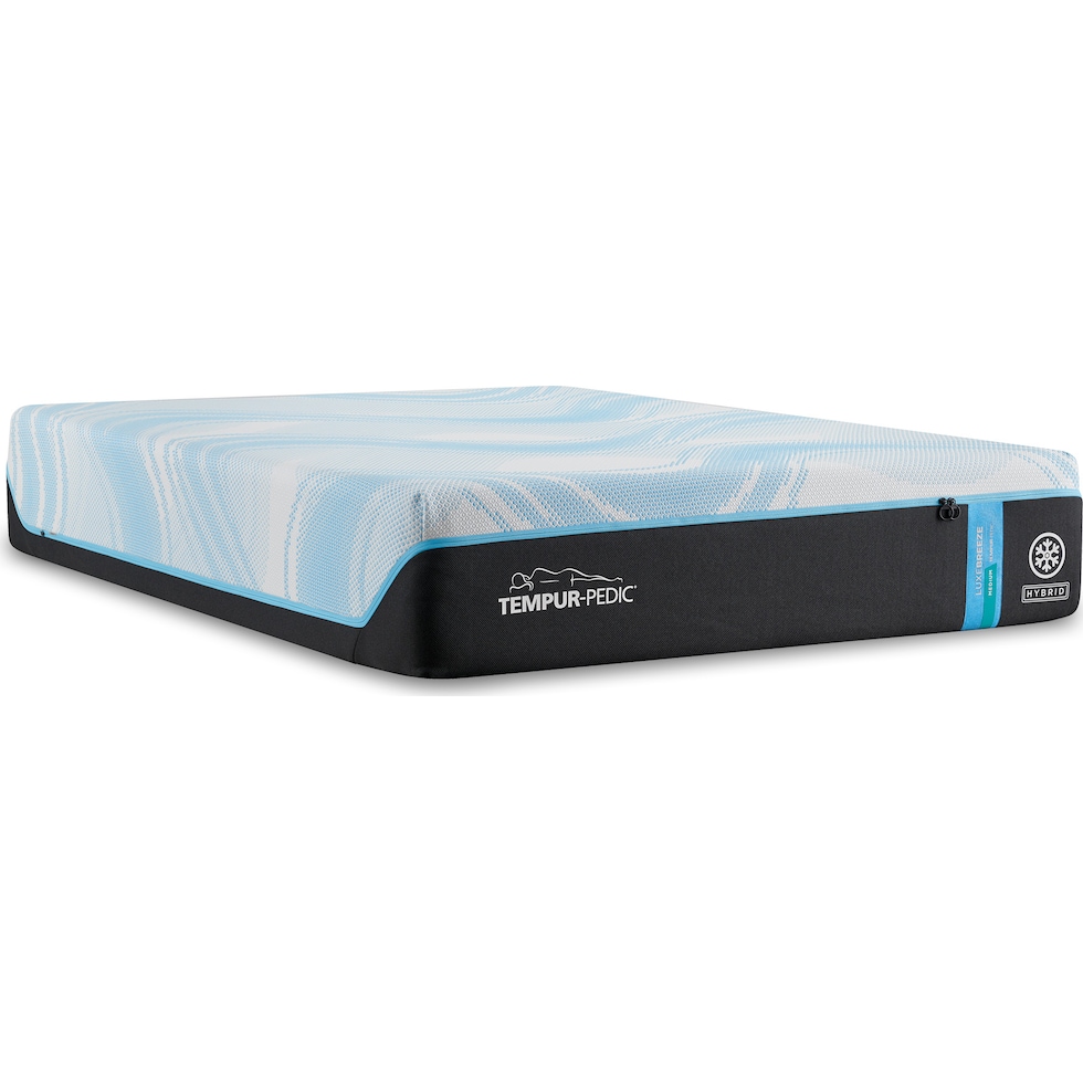 luxe breeze white queen mattress   