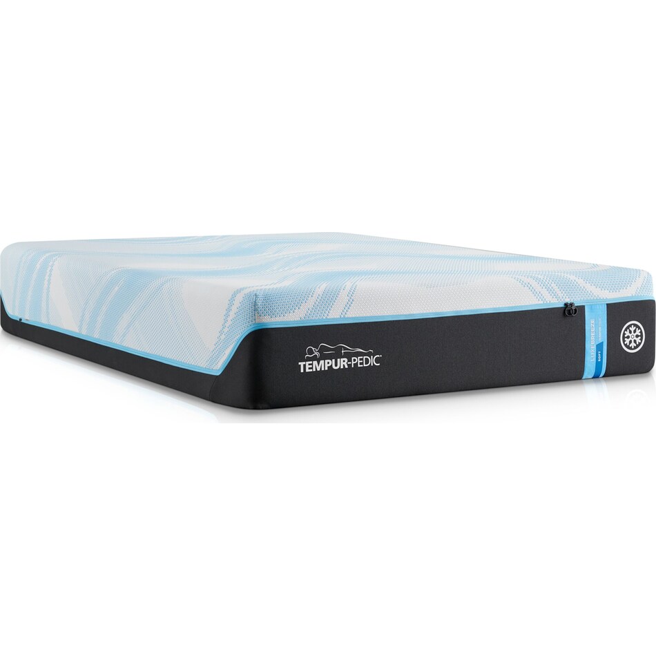 luxe breeze white queen mattress   