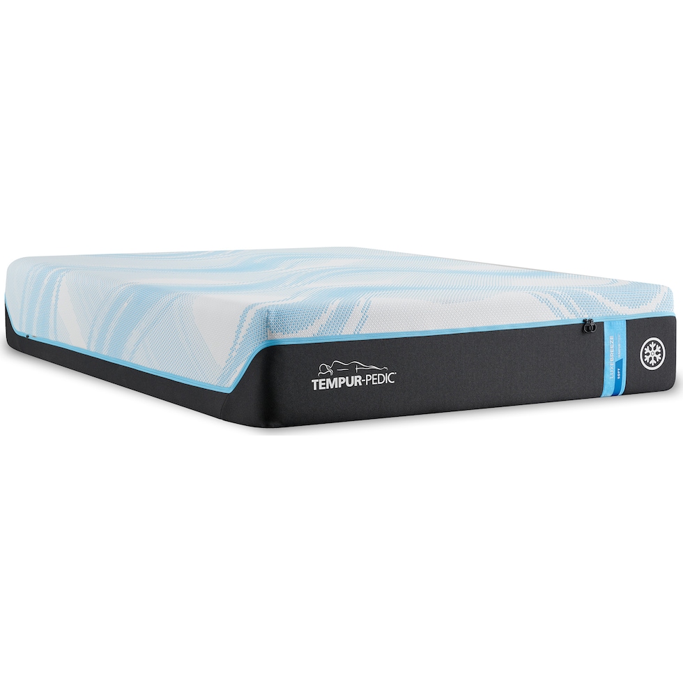 luxe breeze white queen mattress   
