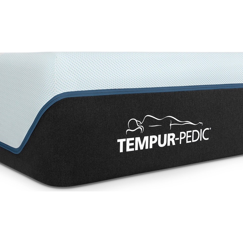 luxe breeze white split california king mattress   