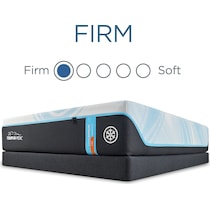 luxe breeze white split california king mattress   