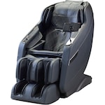 luxe black massage chair   