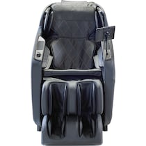 luxe black massage chair   