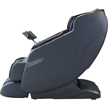 luxe black massage chair   