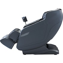 luxe black massage chair   