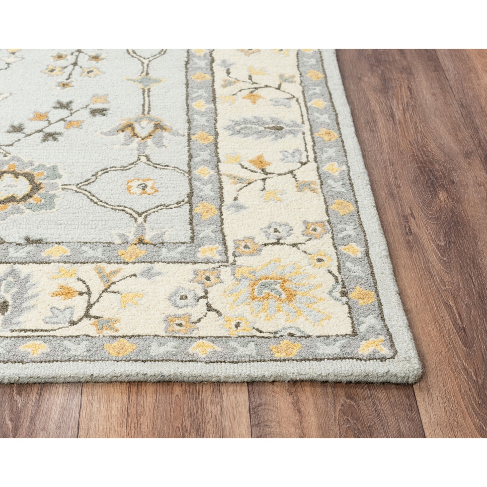 lynde gray area rug  x    