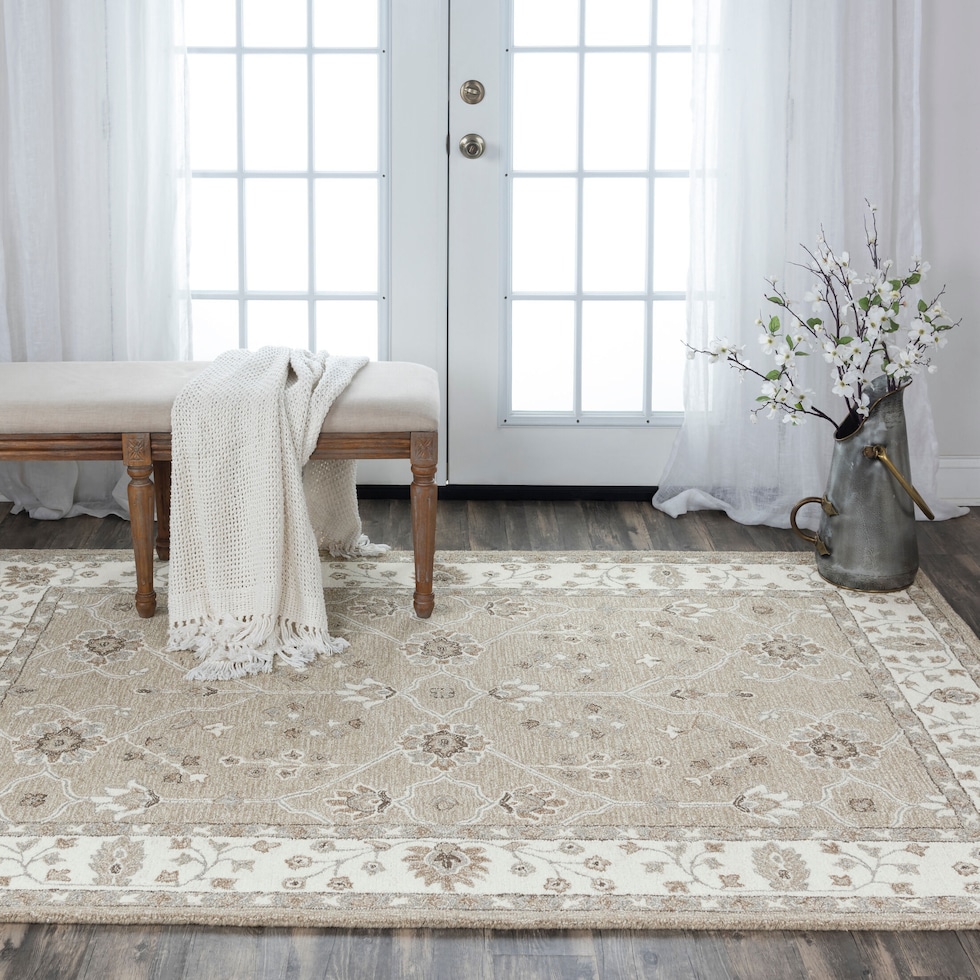 lynde light brown area rug  x    