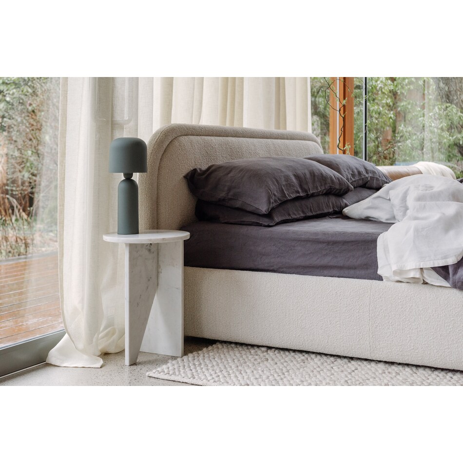 lysander white nightstand   
