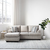 mabella neutral sofa chaise   