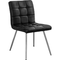 mack black chair   