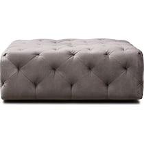 mackenzie gray ottoman   