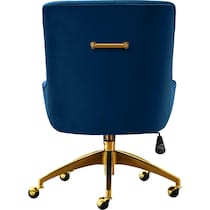 maddie black desk chair   