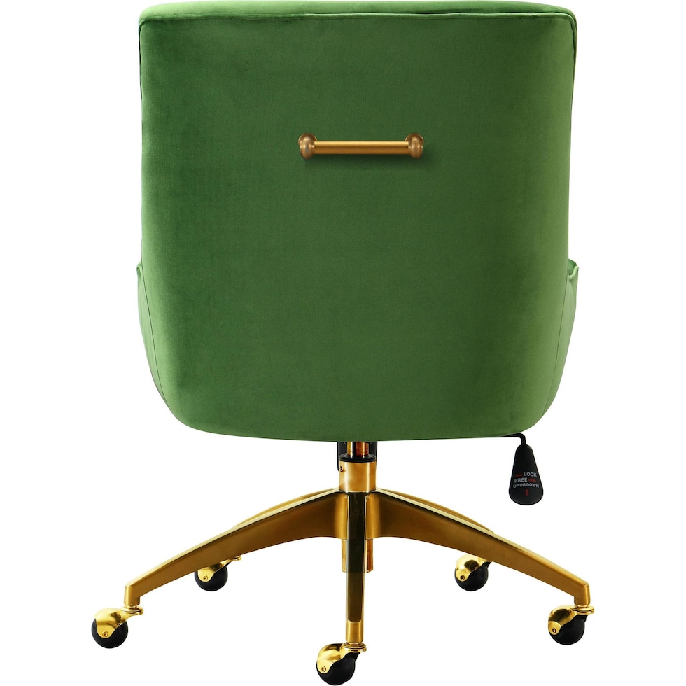 maddie green desk chair   