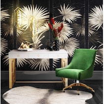 maddie green desk chair   