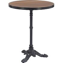 madeira dark brown outdoor dining table   