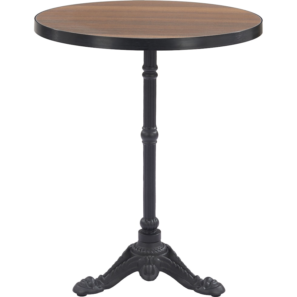 madeira dark brown outdoor dining table   