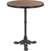 madeira dark brown outdoor dining table   