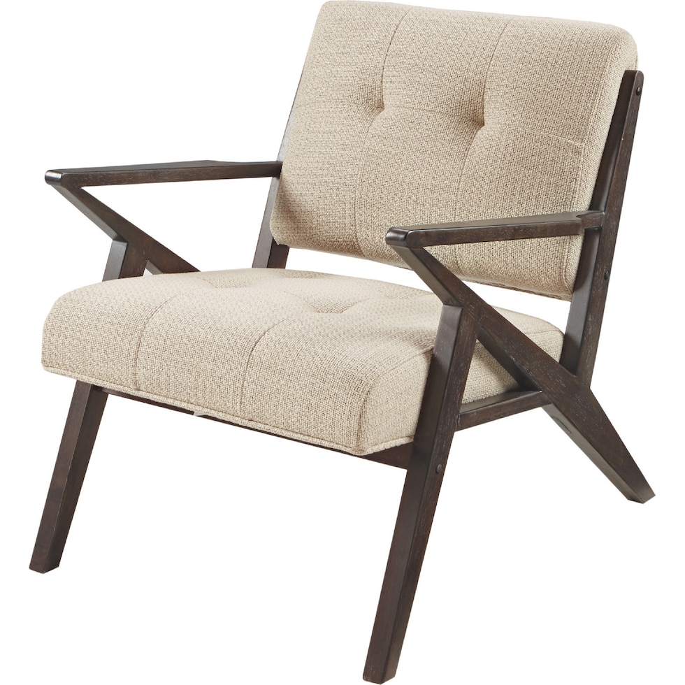 madeline neutral accent chair   