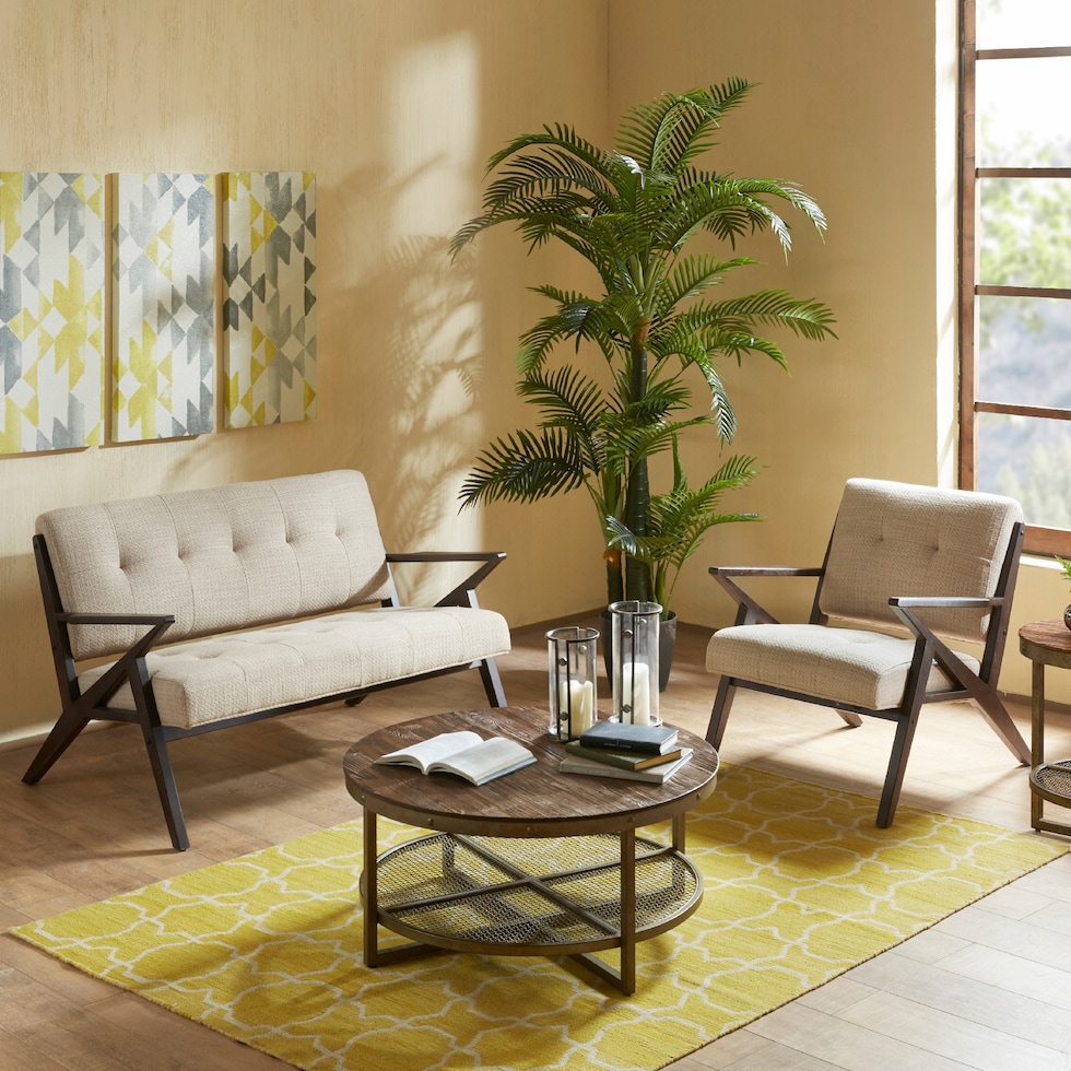 madeline neutral accent chair   