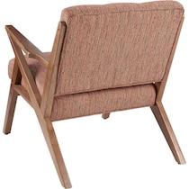 madeline orange accent chair   