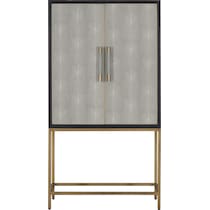 madison black bar cabinet   