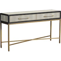 madison black console table   