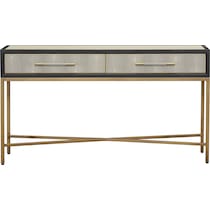 madison black console table   