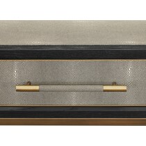 madison black console table   