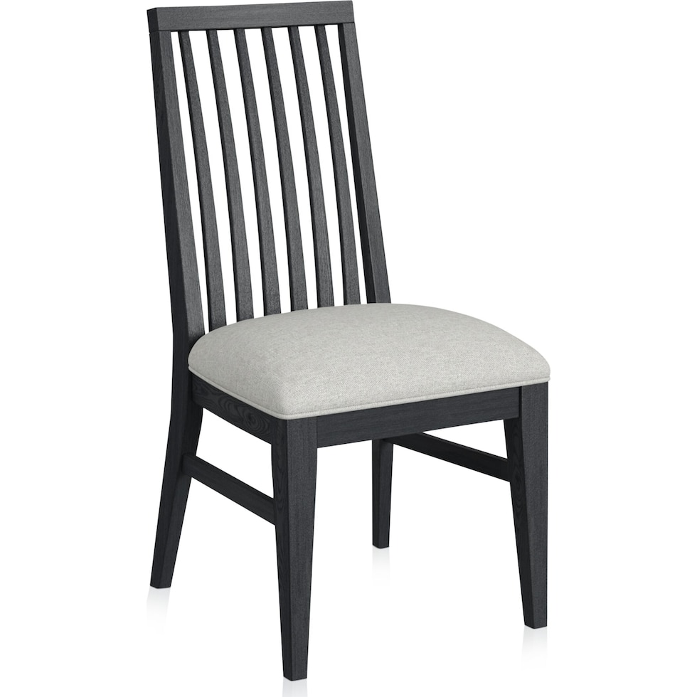 madrid dining black side chair   