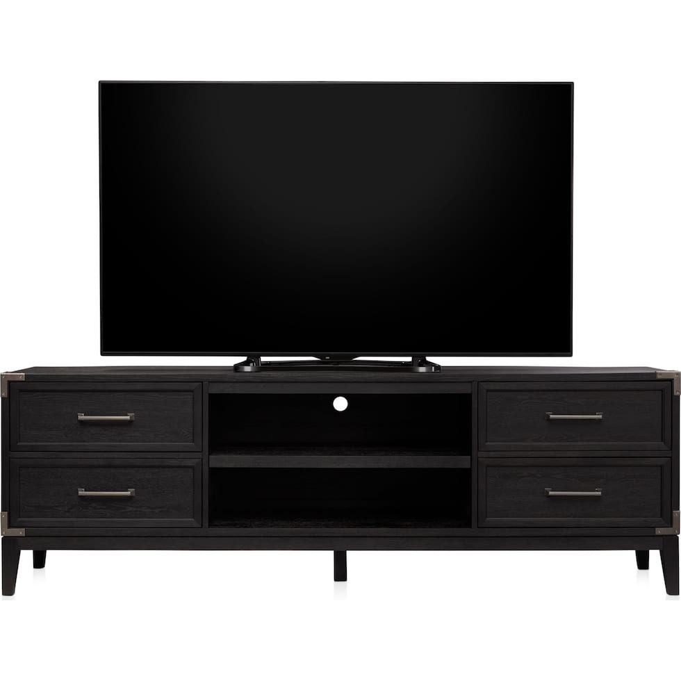 madrid tables black tv stand   