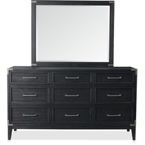 madrid black  pc king bedroom   