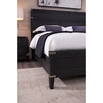 madrid black  pc queen bedroom   