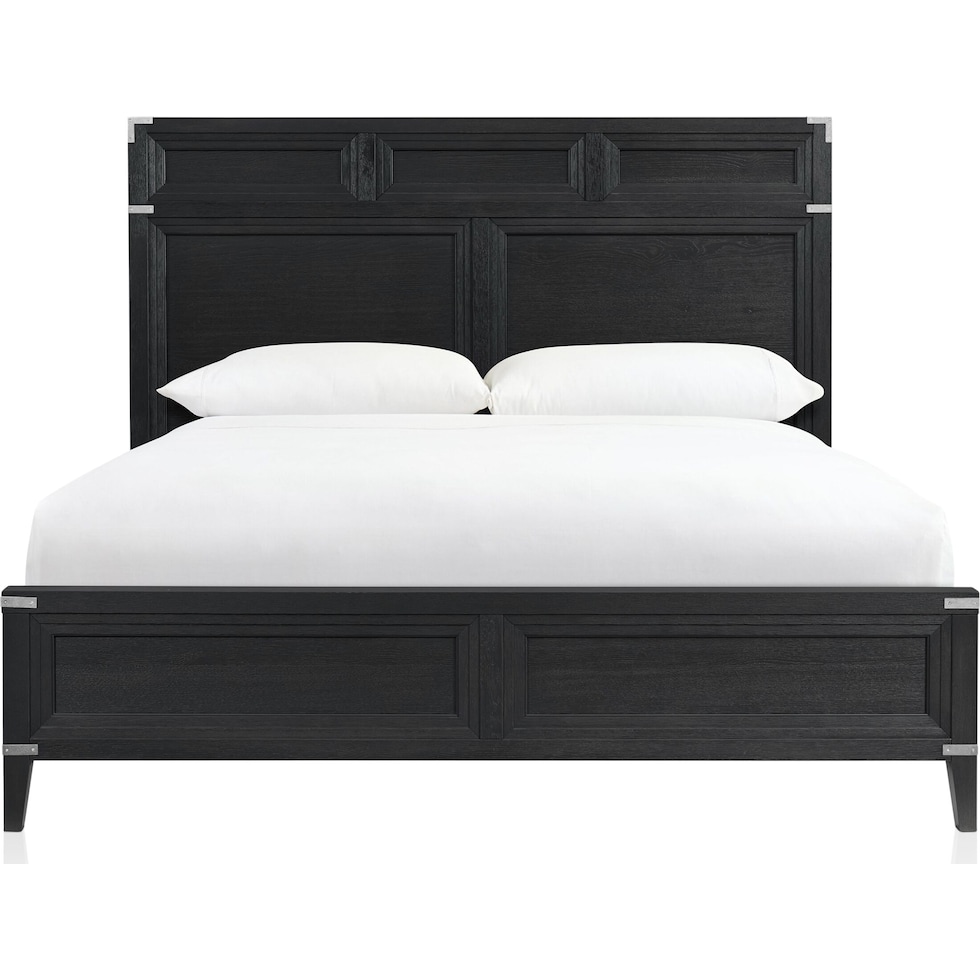madrid black  pc king bedroom   